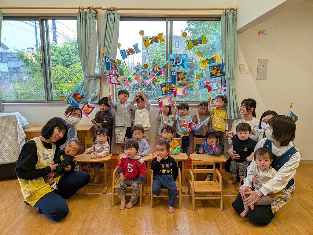 2026年5月1日　こいのぼり集会