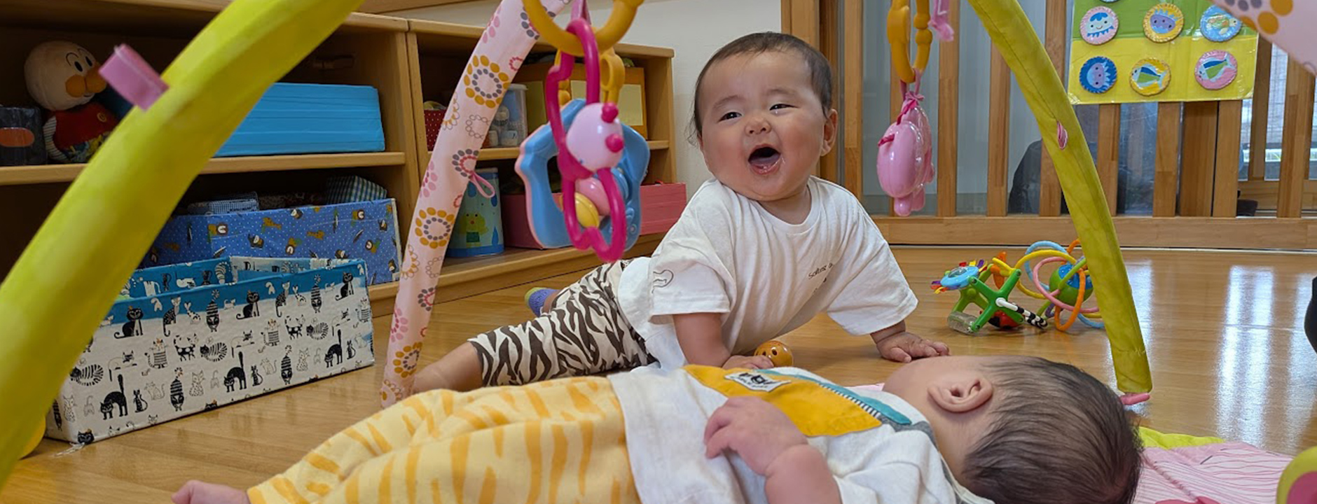 よく遊び、よく食べ、よく寝て、健康な子どもに！   