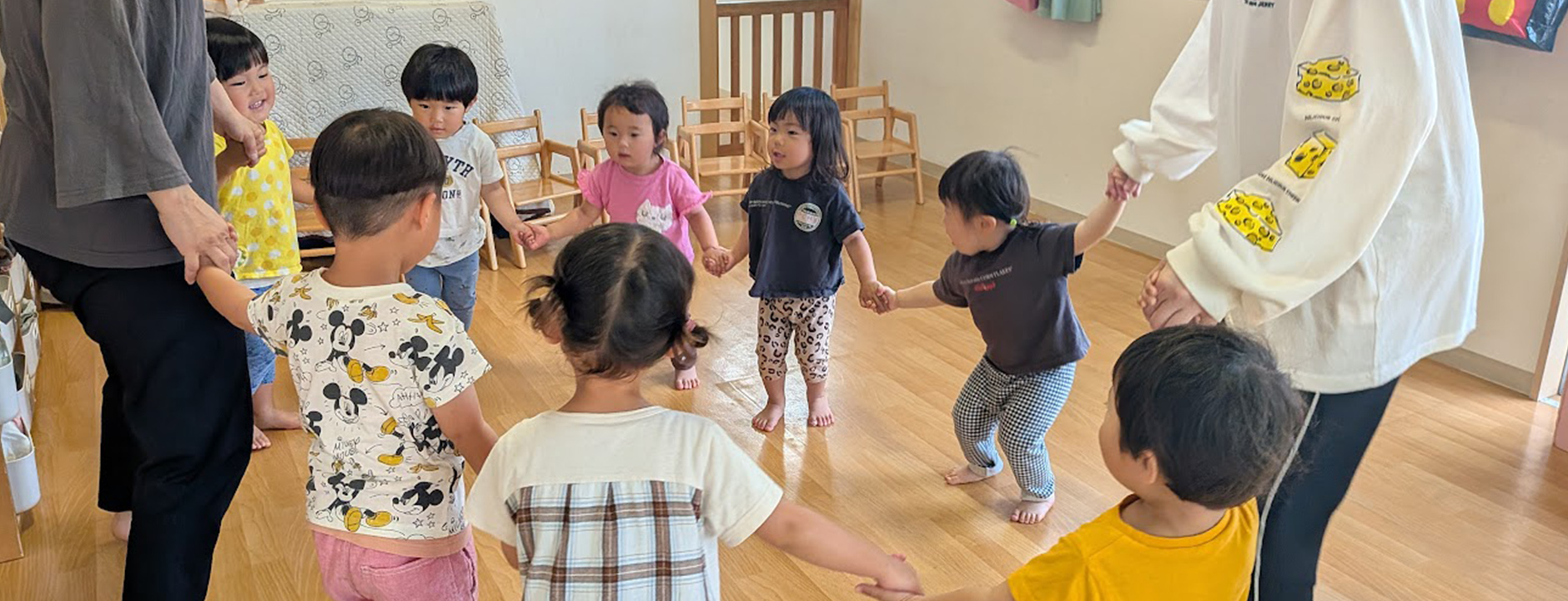 よく遊び、よく食べ、よく寝て、健康な子どもに！   