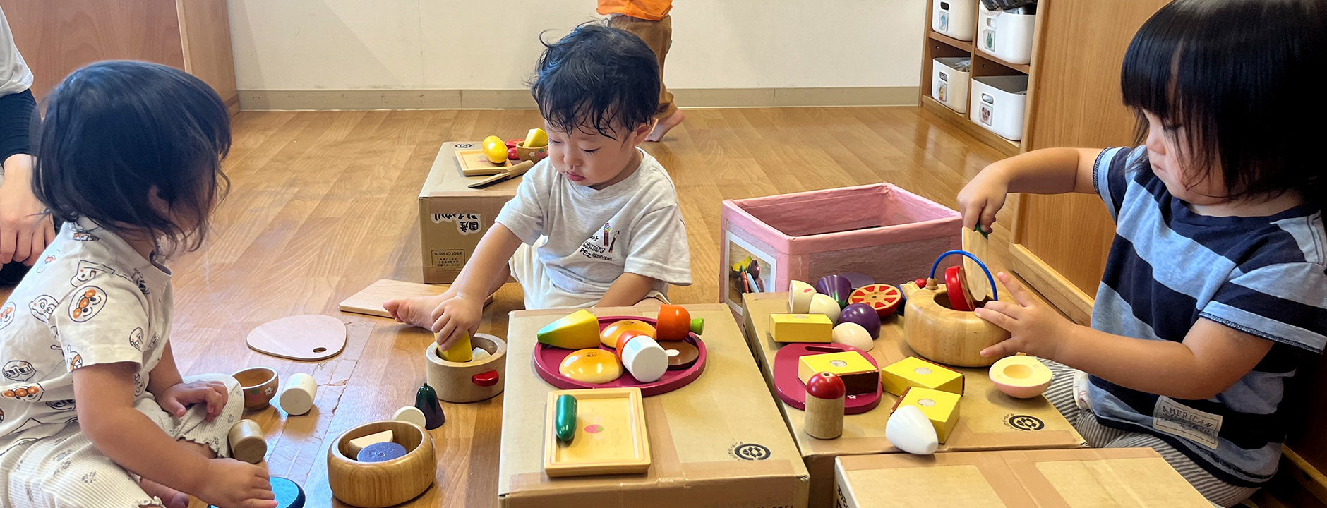 よく遊び、よく食べ、よく寝て、健康な子どもに！   