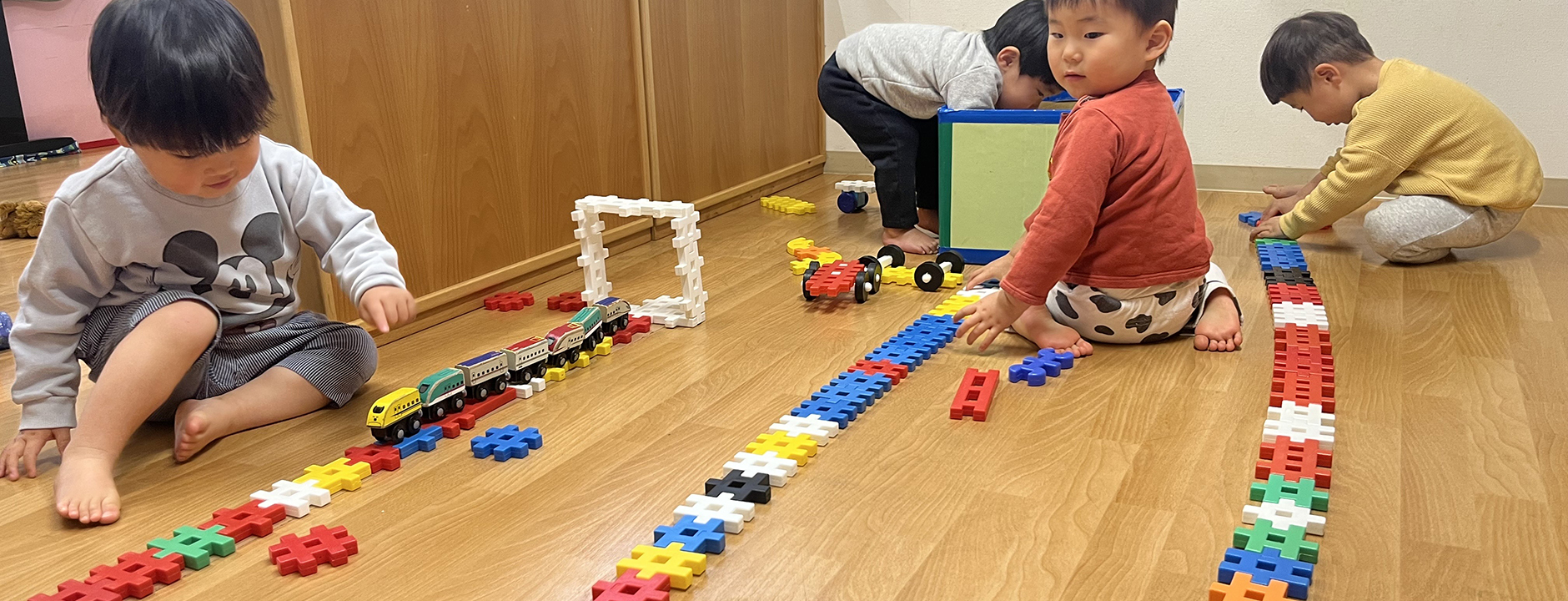 よく遊び、よく食べ、よく寝て、健康な子どもに！   