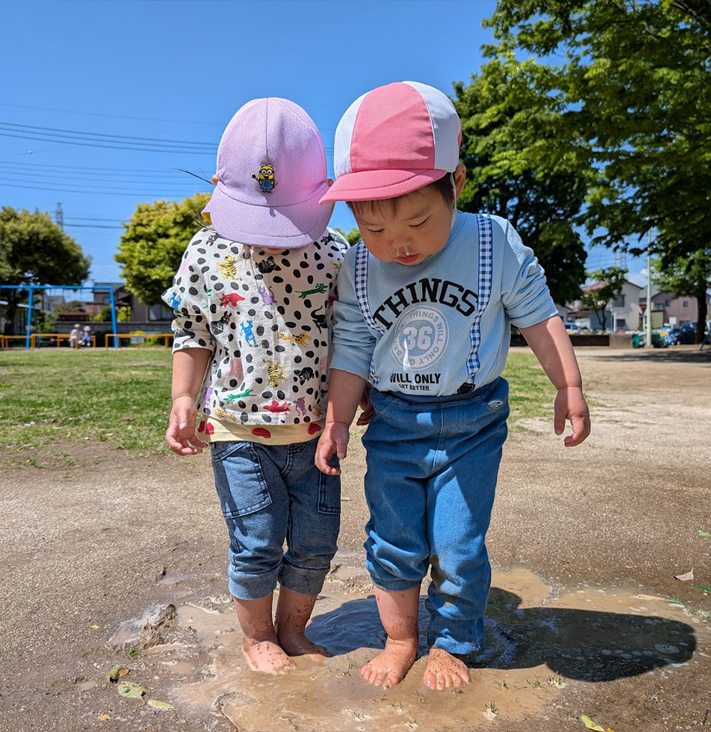 よく遊び、よく食べ、よく寝て、健康な子どもに！   