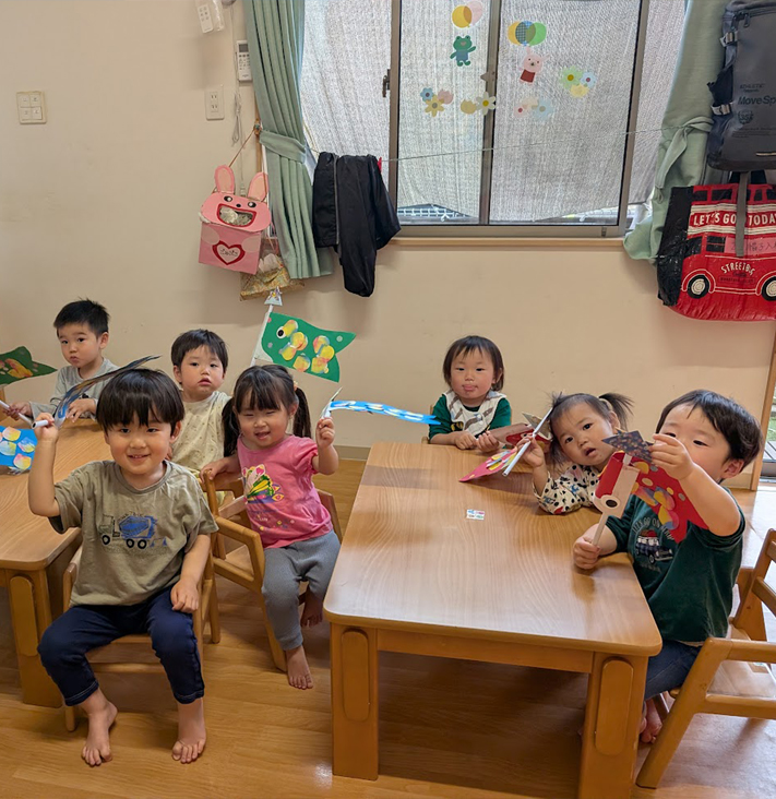 よく遊び、よく食べ、よく寝て、健康な子どもに！   