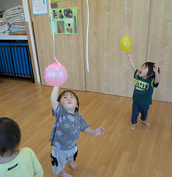 よく遊び、よく食べ、よく寝て、健康な子どもに！   
