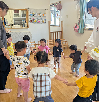 よく遊び、よく食べ、よく寝て、健康な子どもに！   