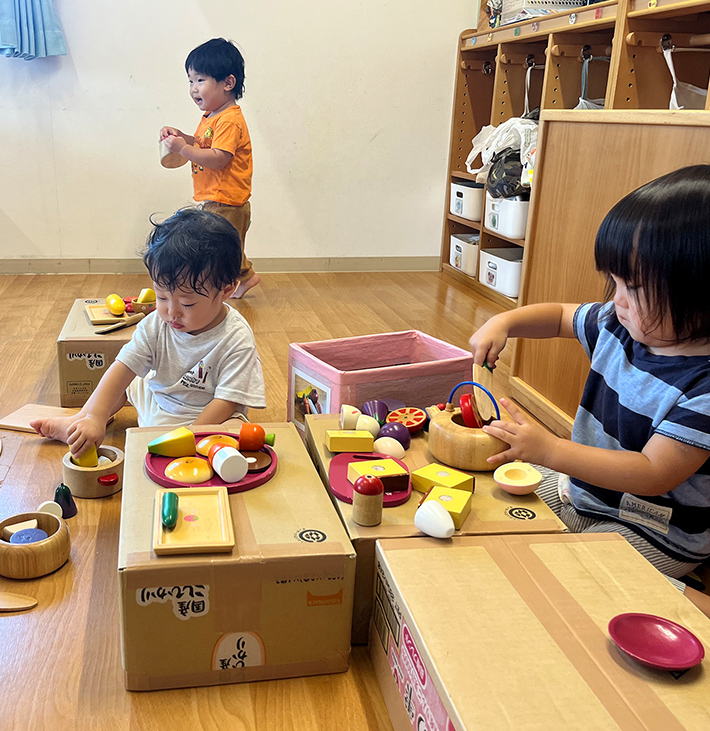 よく遊び、よく食べ、よく寝て、健康な子どもに！   