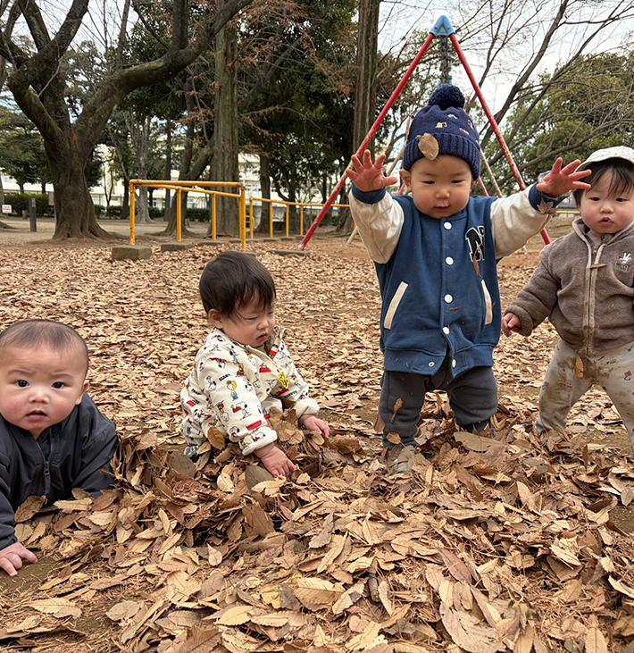よく遊び、よく食べ、よく寝て、健康な子どもに！   