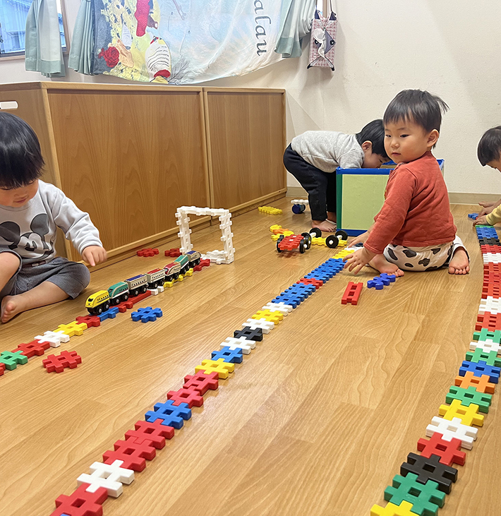 よく遊び、よく食べ、よく寝て、健康な子どもに！   